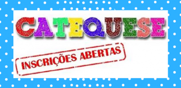 Inscrições abertas para catequese infantojuvenil