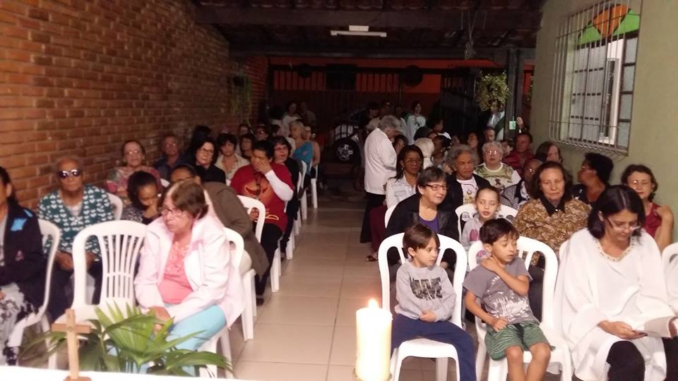 Celebração no lar – bairro Parque Recreio – Semana da Família