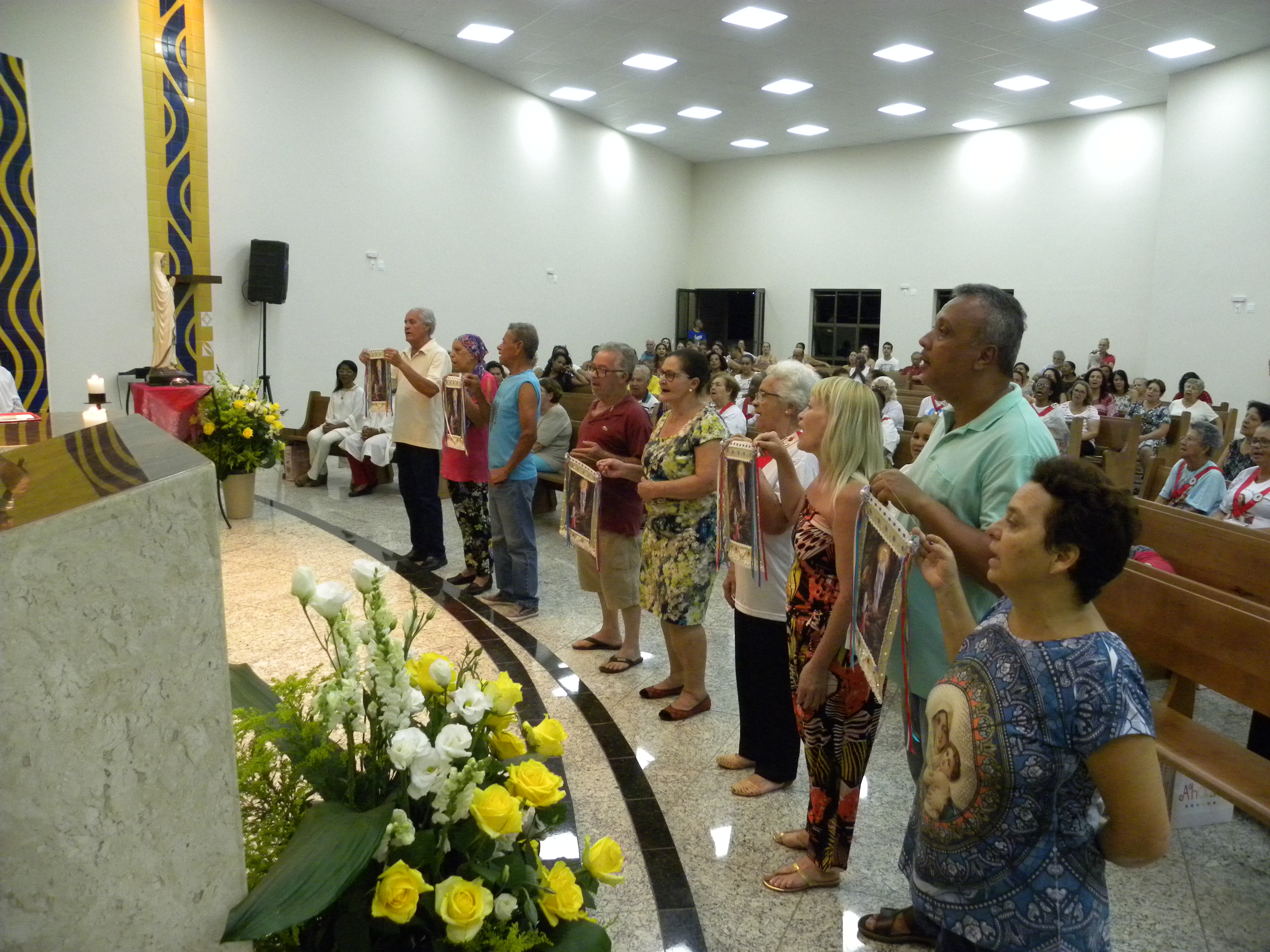 Abertura da Festa de Nossa Senhora de Lourdes