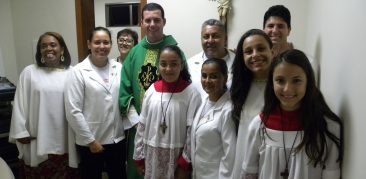 Segundo dia da Novena em honra a Nossa Senhora de Lourdes