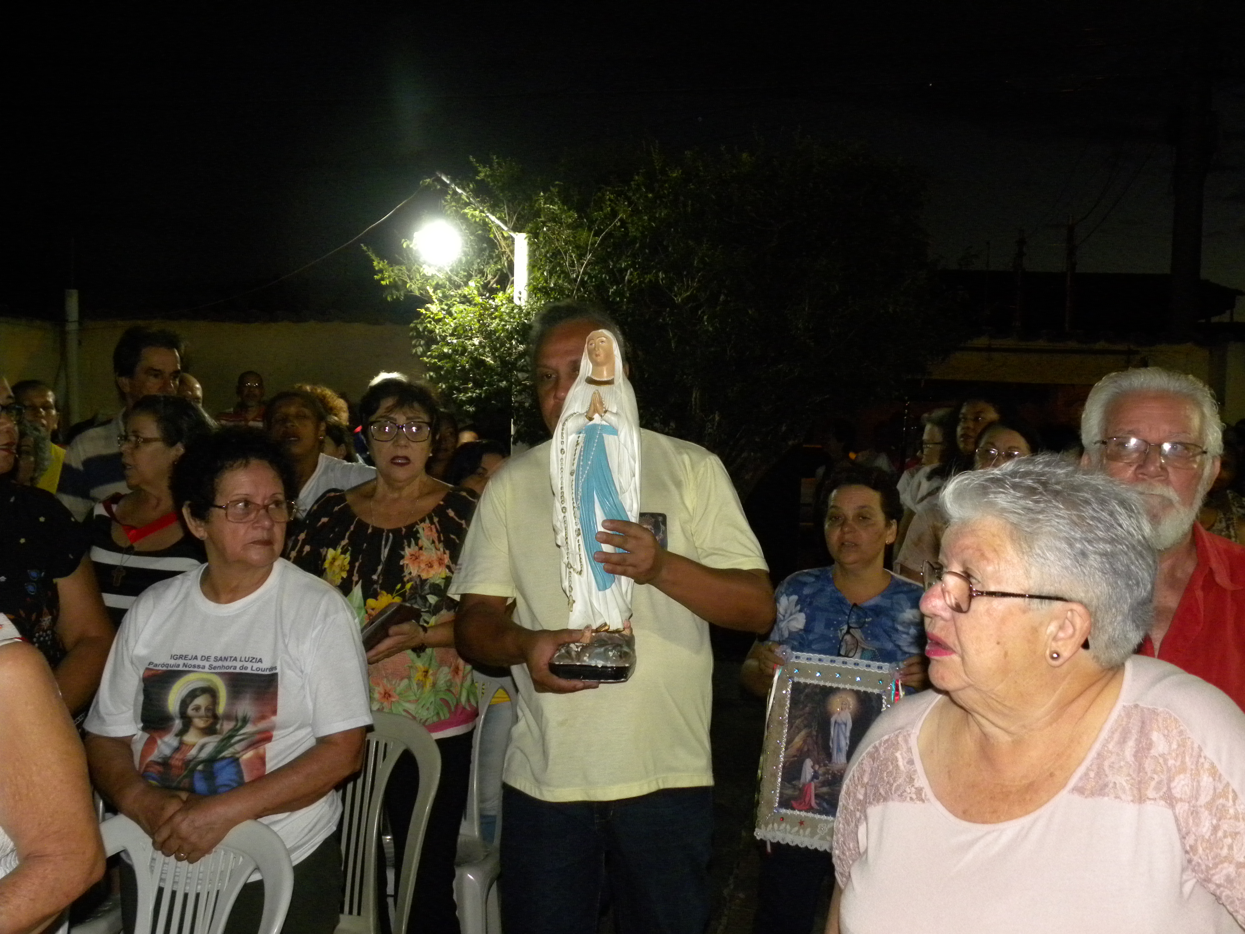 Sétimo dia da novena em honra a Nossa Senhora de Lourdes