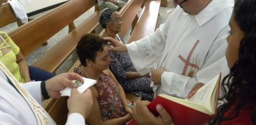 Missa com os enfermos e idosos – Festa de Nossa Senhora de Lourdes