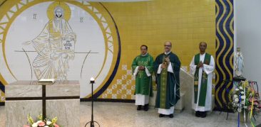 Nono dia da novena em honra a Nossa Senhora de Lourdes