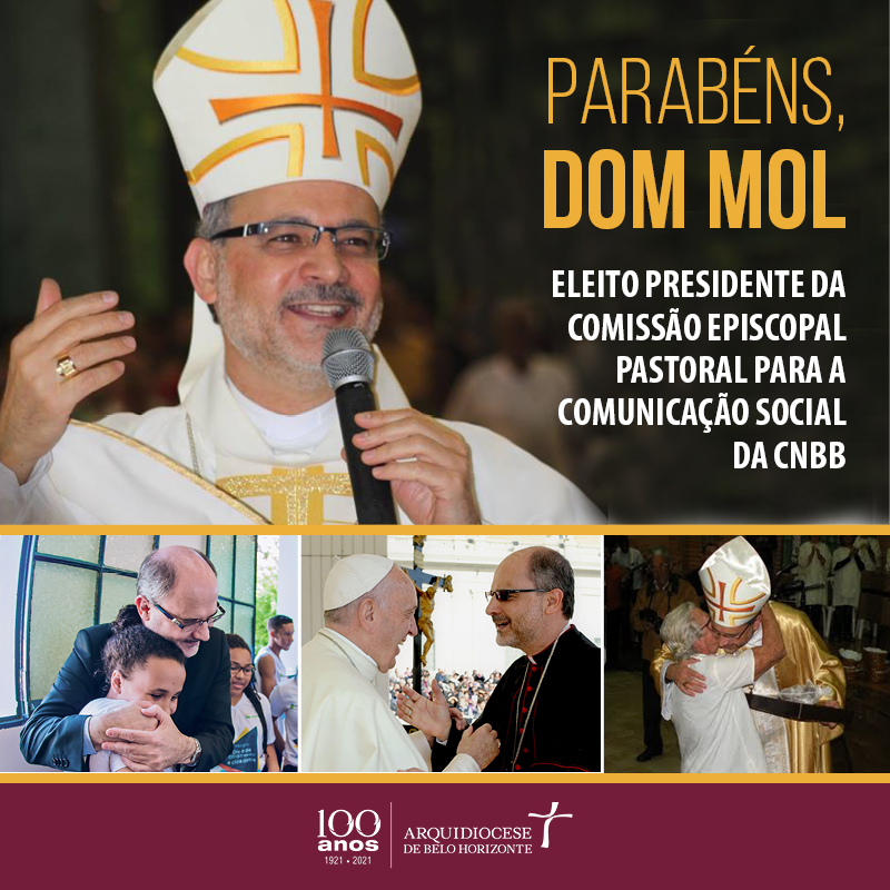 Dom Joaquim Mol é eleito presidente da Comissão Episcopal Pastoral para a Comunicação Social da CNBB