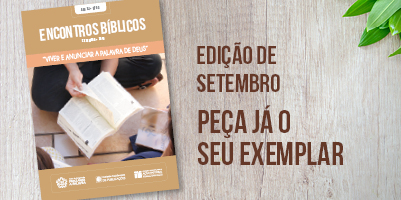 Vicariato Pastoral divulga o subsídio Encontros Bíblicos para o mês de setembro