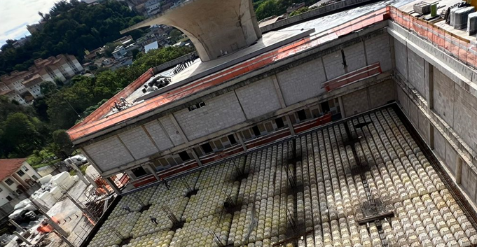 Obras avançam na Catedral Cristo Rei