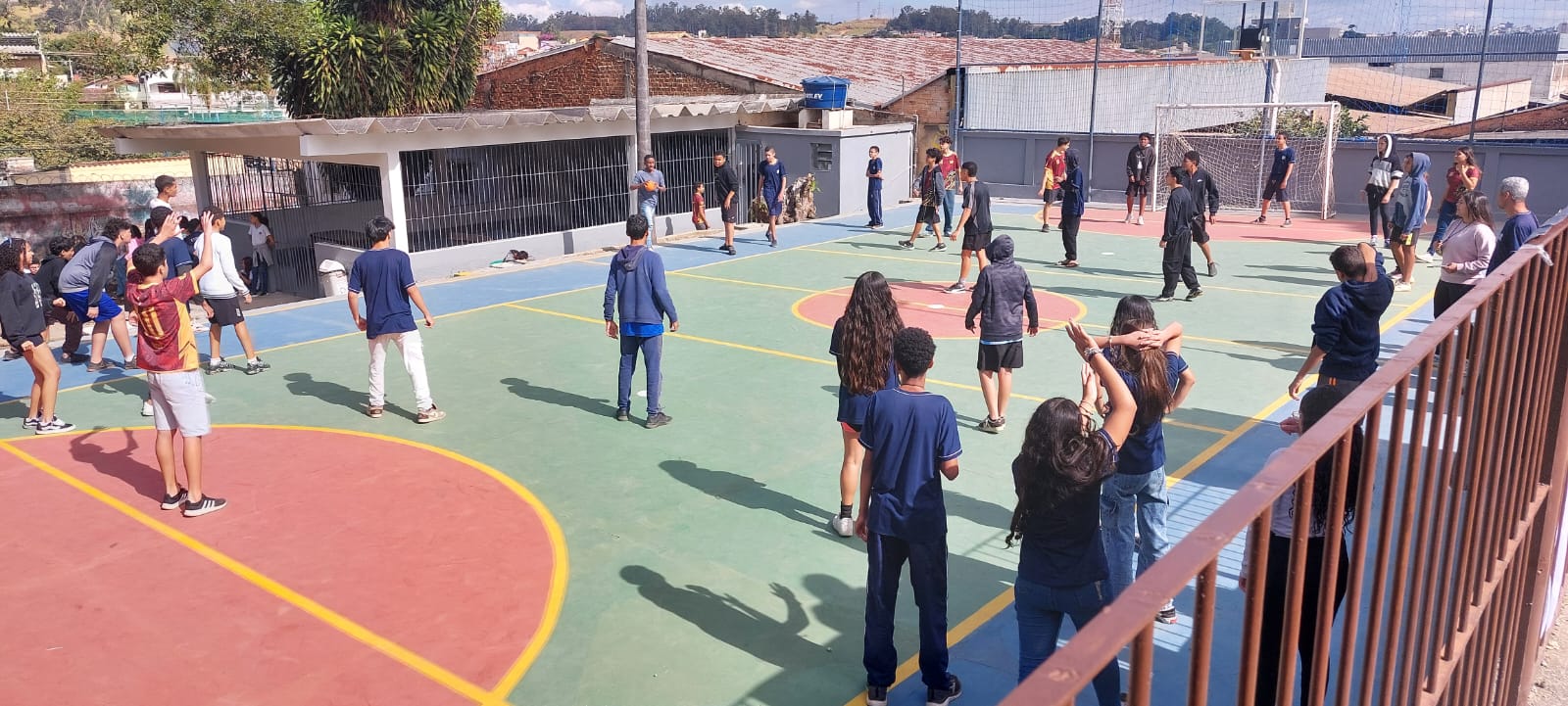 Paróquia São Sebastião (Betânia) revitaliza quadra e espaço de lazer para atender a comunidade