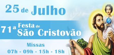 71ª Festa de São Cristóvão – Padroeiro dos motoristas
