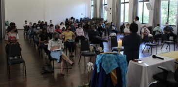 Manhã de Espiritualidade com o Conselho Pastoral Regional   e Colegiados de Pastorais da Rensc