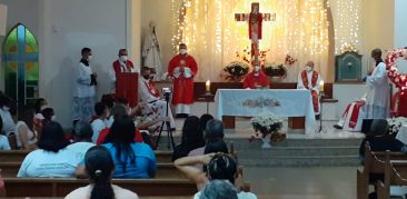 início do ministério pastoral do Pe Reinaldo Alves de Freitas na Paróquia Bom Jesus e Nossa Senhora Aparecida