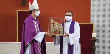 Missa de Encerramento da peregrinação do ícone do Centenário da Arquidiocese de Belo Horizonte – a imagem da padroeira Nossa Senhora da Piedade pelas paróquias e comunidades de fé da Região Episcopal.