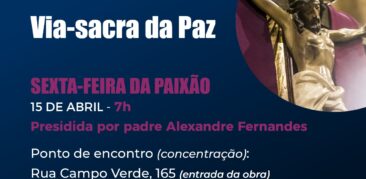 Via-Sacra da Paz na Catedral Cristo Rei