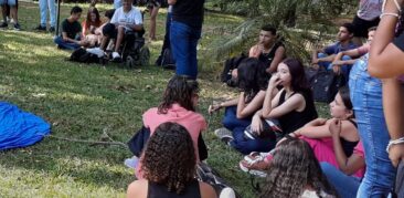 Encontro com as juventudes da Forania Nossa Senhora de Lourdes