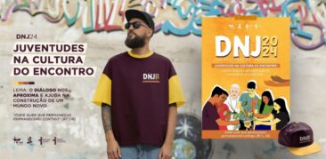 Cartaz do Dia Nacional da Juventude (DNJ) está disponível para download