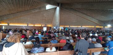 10ª Romaria da Rensc congrega centenas de peregrinos no Santuário da Padroeira de Minas