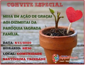 Missa pelos dizimistas