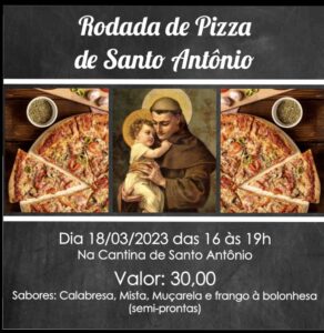 Rodada de Pizza de Santo Antônio