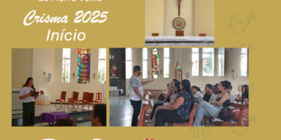 Crisma 2025, início 15/03/2025