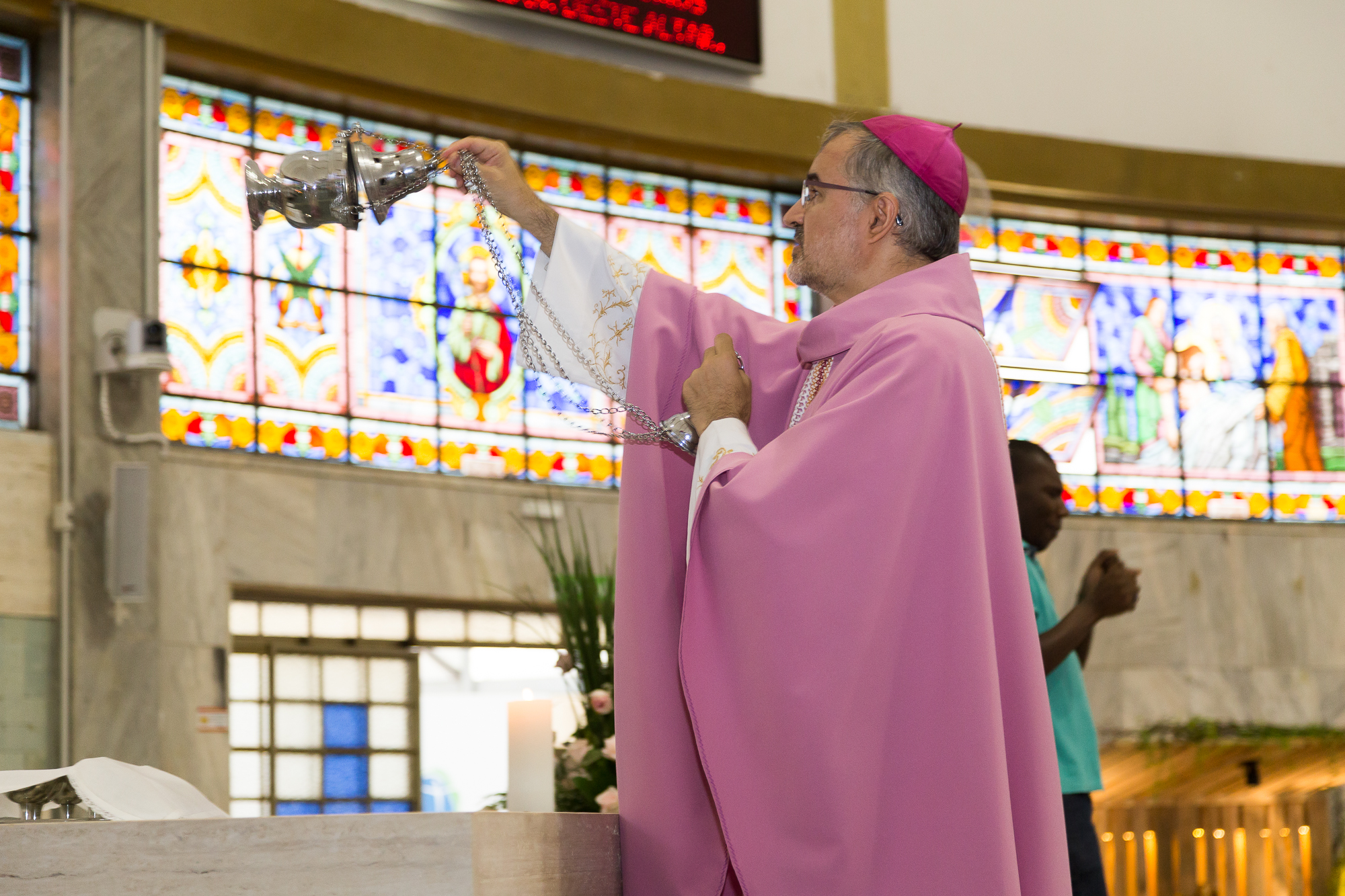 DOM JOÃO JUSTINO FAZ SUA ÚLTIMA VISITA PASTORAL AO SANTUÁRIO