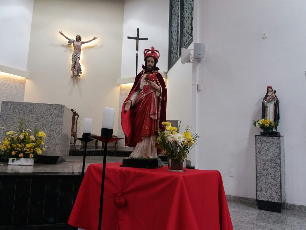 TERÇO DOS HOMENS DA COMUNIDADE SANTA ROSA CELEBRA 6 ANOS