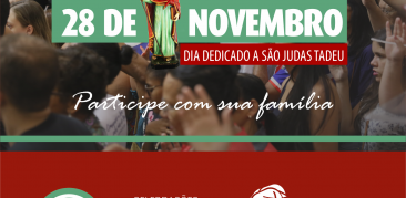 Dia 28: CONFIRA OS HORÁRIOS DAS CELEBRAÇÕES