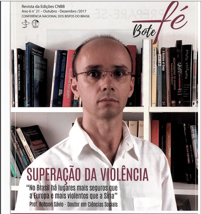 Campanha da Fraternidade: Professor da Puc Minas fala sobre violência para revista da CNBB