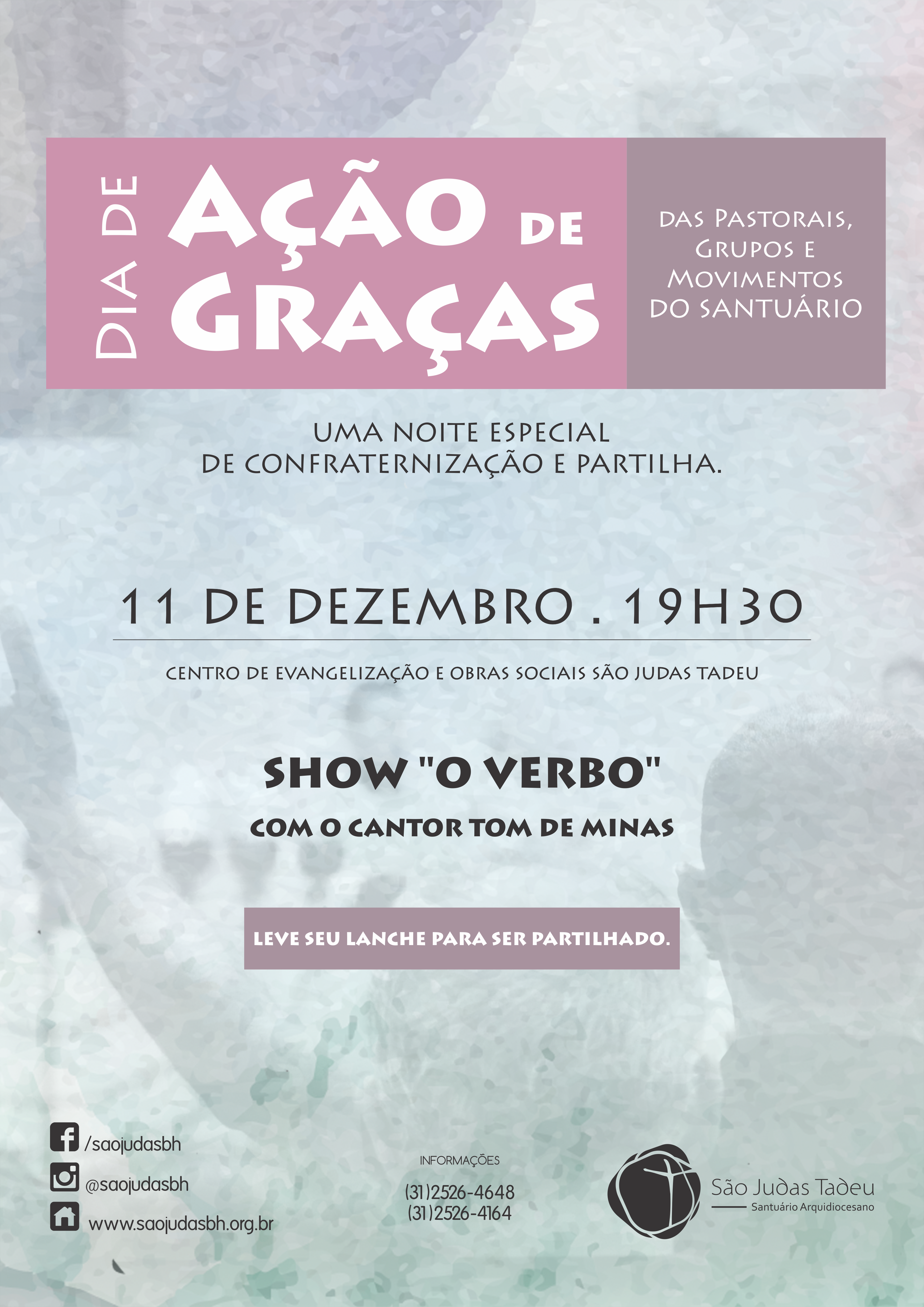 Dia de Ação de Graças das Pastorais, Grupos e Movimentos