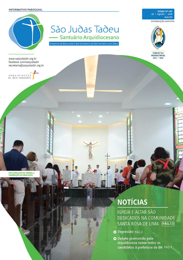 INFORMATIVO PAROQUIAL – AGOSTO/2016