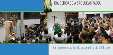 PROGRAMAÇÃO: DIA DE SÃO JUDAS TADEU