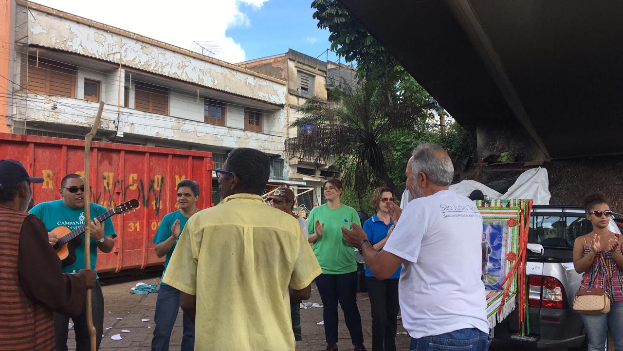 SANTUÁRIO CELEBRA NATAL SOLIDÁRIO COM PESSOAS EM SITUAÇÃO DE RUA