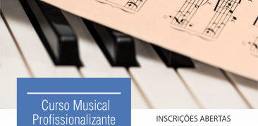 CURSO MUSICAL PROFISSIONALIZANTE: NOVAS TURMAS EM FEVEREIRO