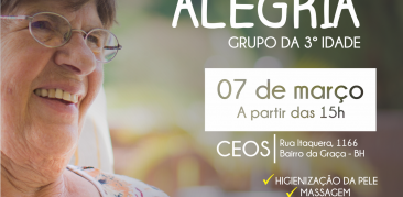 Obras Sociais recebe “Tarde da Alegria” para grupo da 3º idade