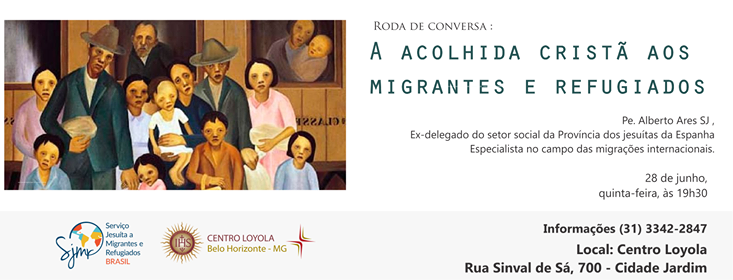 Roda de Conversa “A acolhida cristã aos migrantes e refugiados”