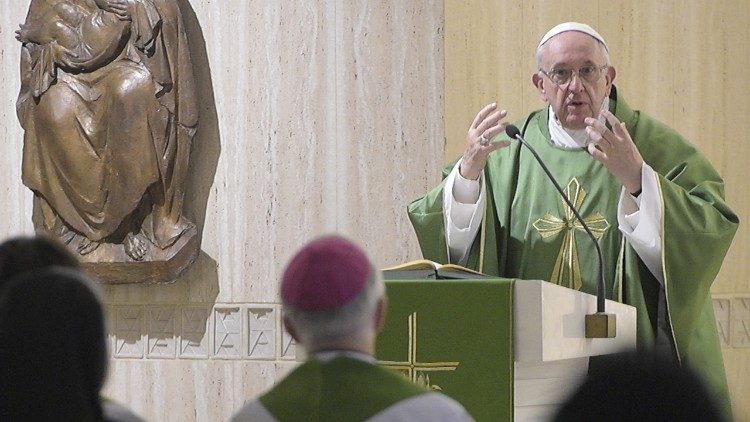 Papa: ser sal e luz é o testemunho diário do cristão