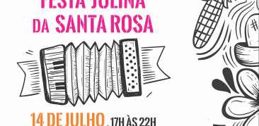 Arraial da Comunidade Santa Rosa de Lima: sábado,14 de julho