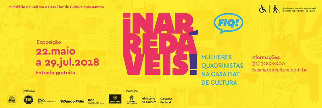 Exposição: Inarredáveis! Mulheres Quadrinistas