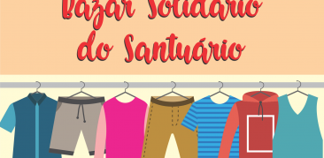 Bazar do Santuário: nesta terça e quinta-feira