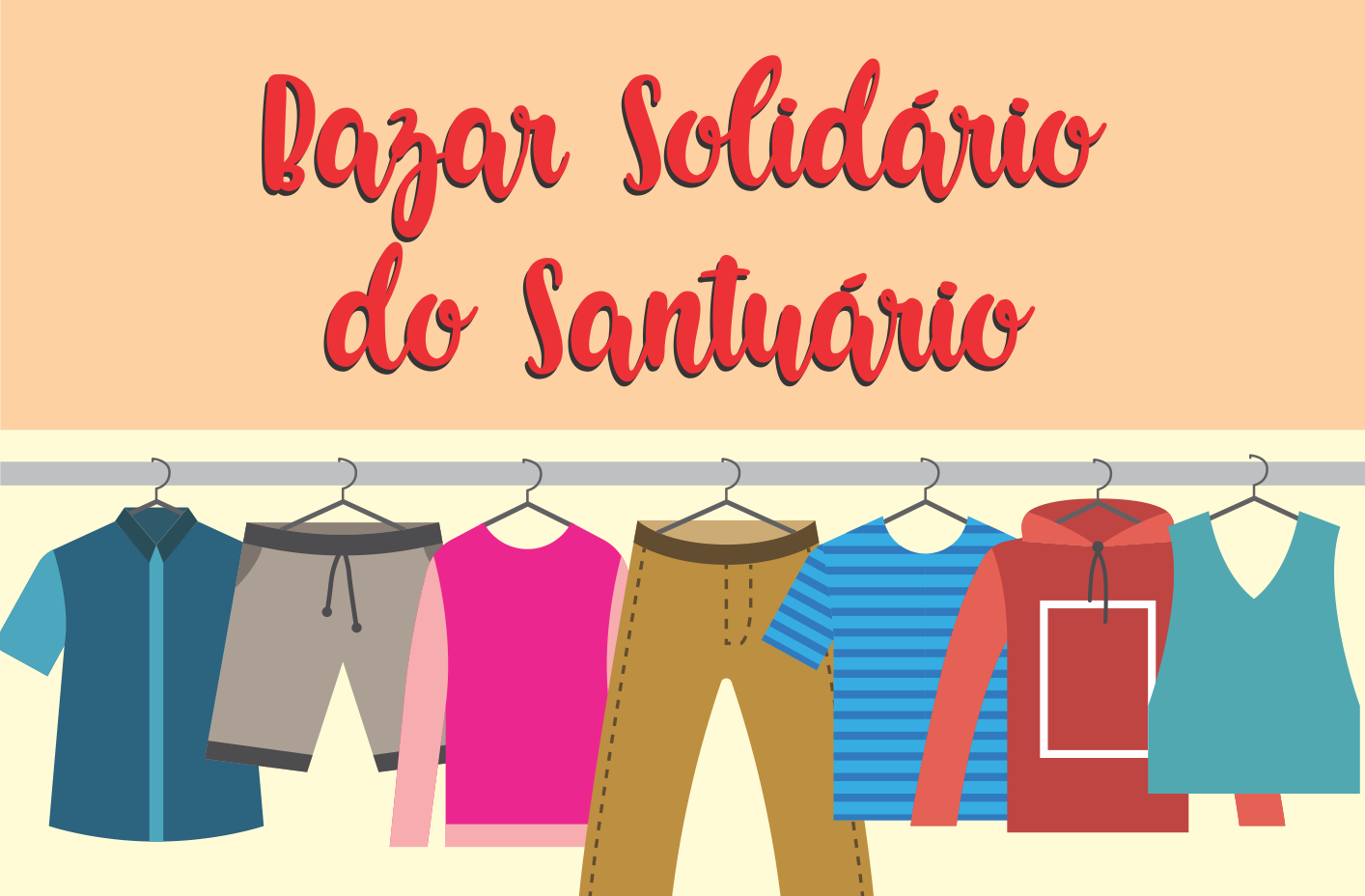 Bazar do Santuário: nesta terça e quinta-feira