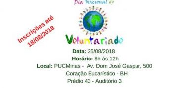 Participe do Dia do Voluntariado 2018