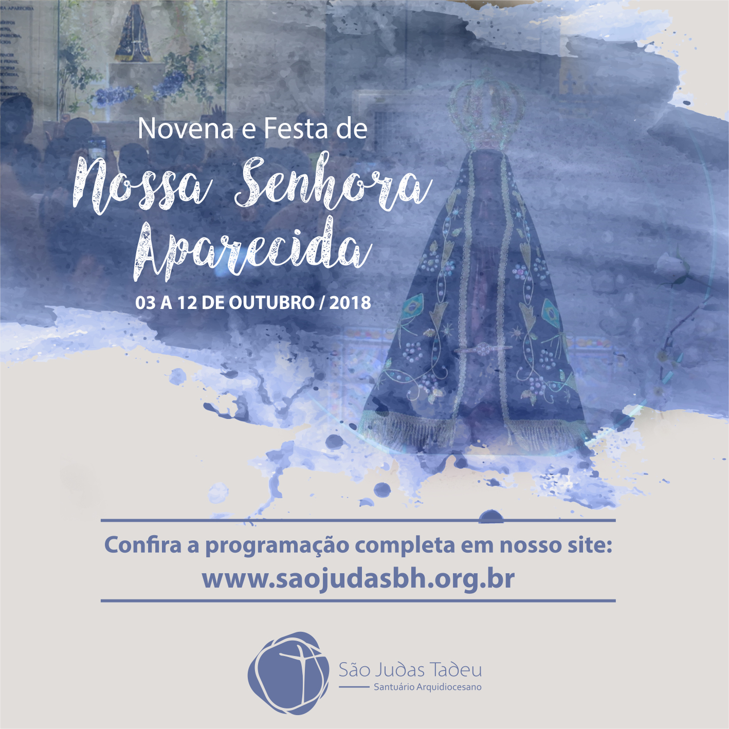 Programação: Novena e Festa de Nossa Senhora Aparecida