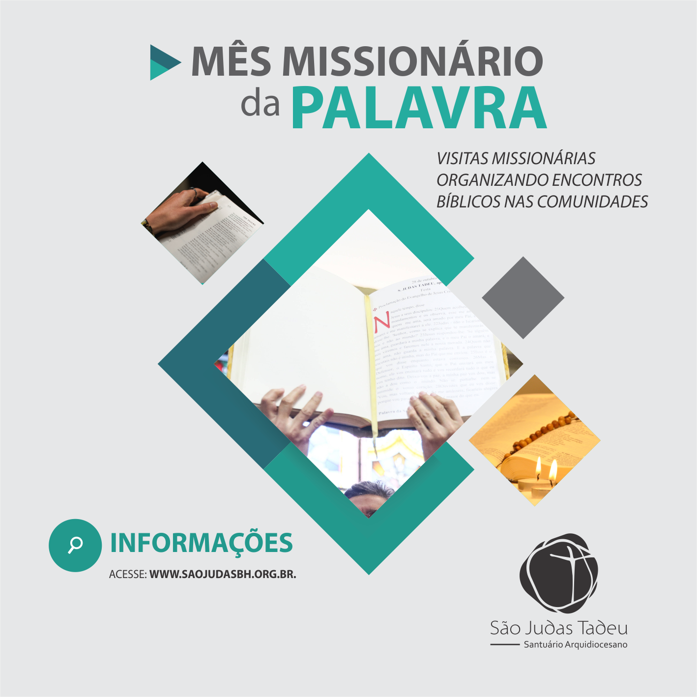 Mês Missionário da Palavra: 3 a 30 de setembro