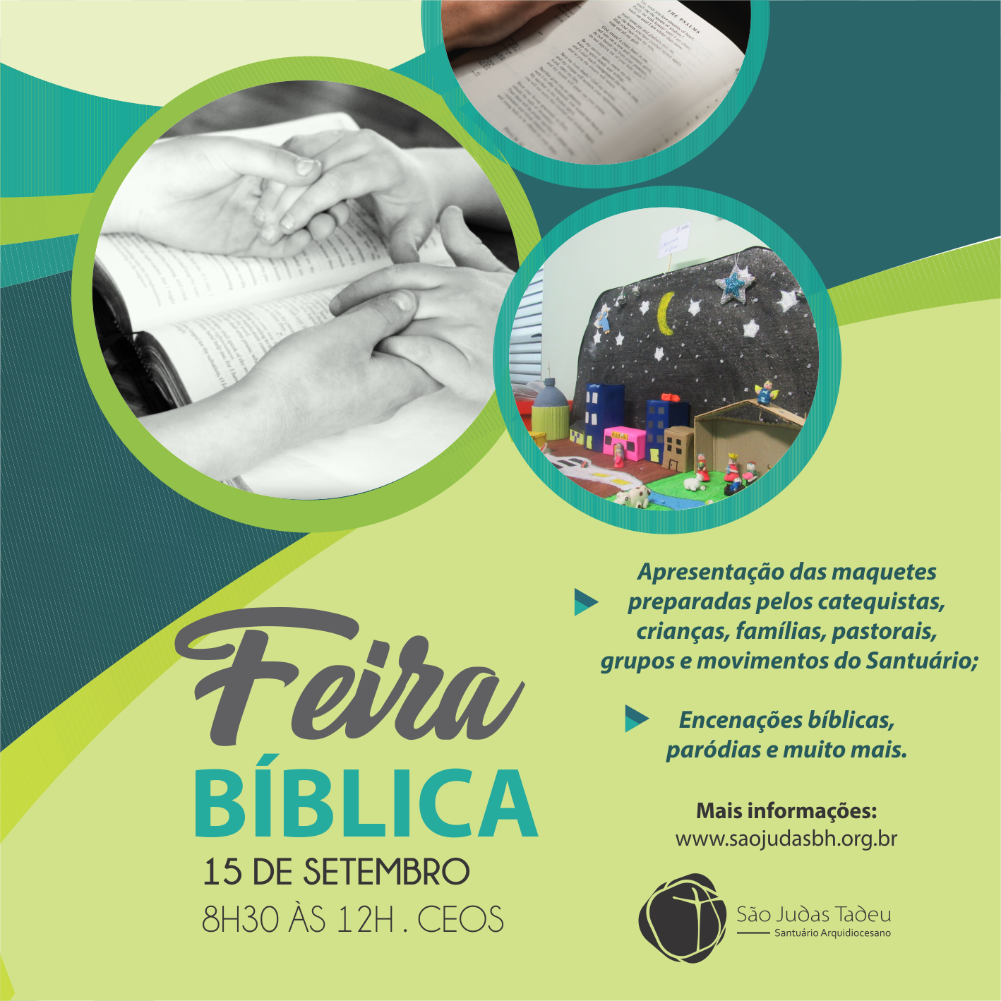 Participe da Feira Bíblica