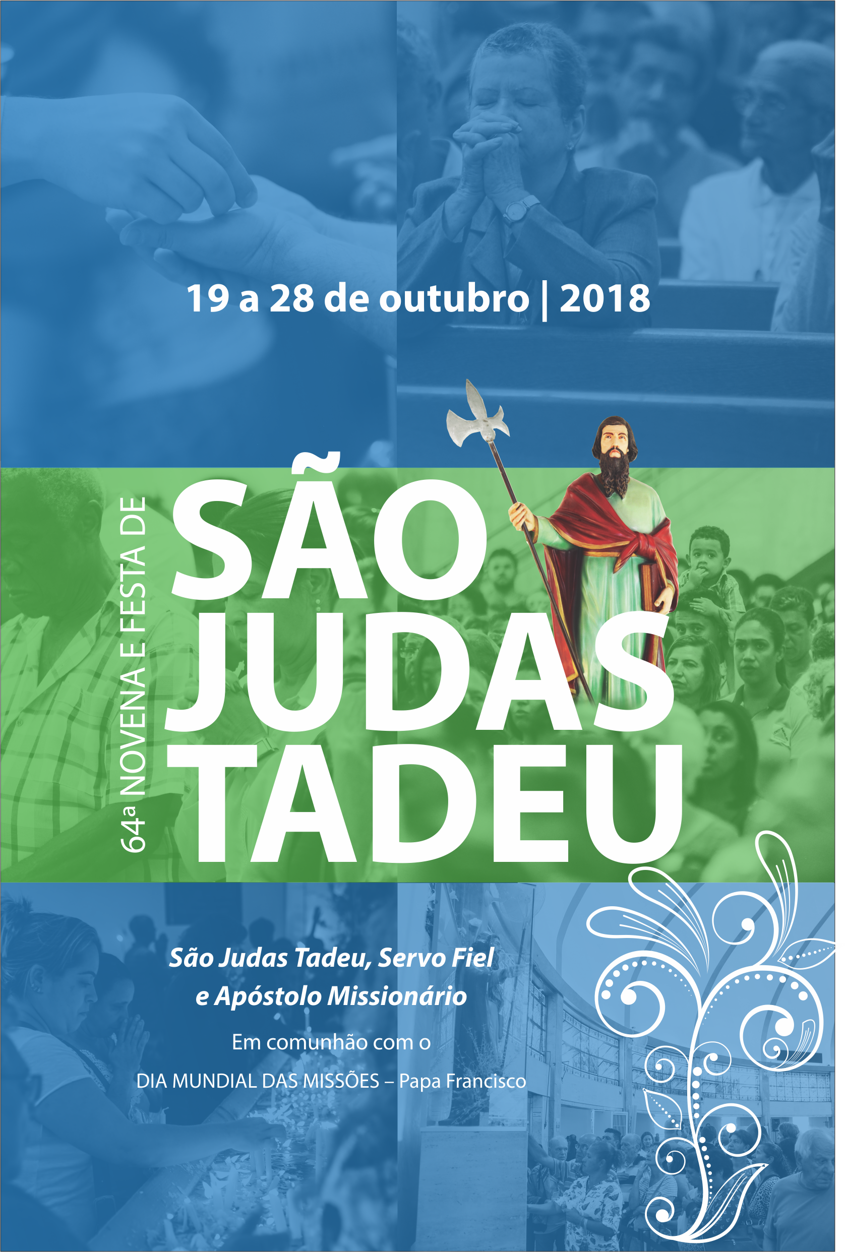 64ª Novena e Festa de São Judas Tadeu: confira a programação