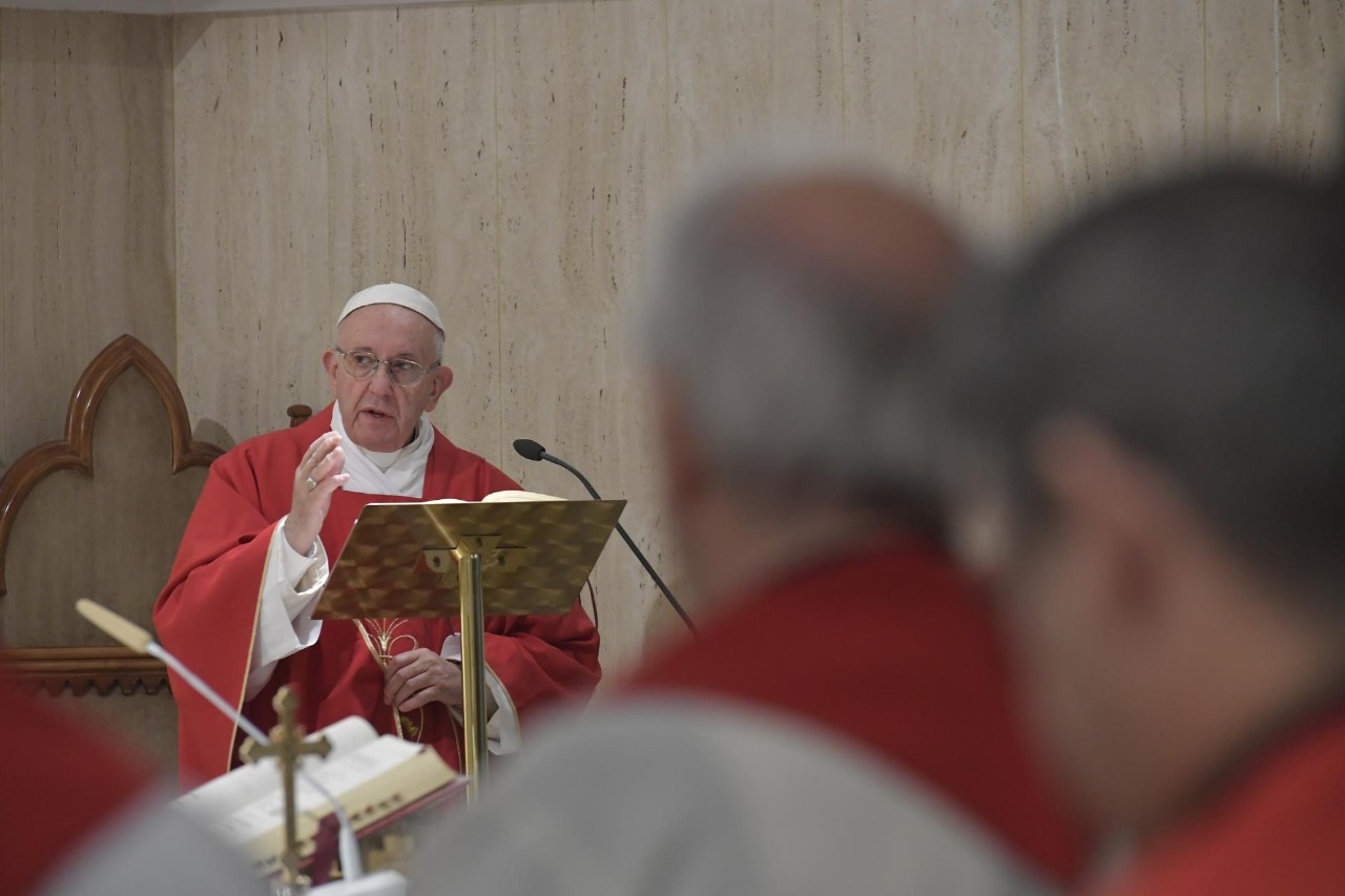 Homilia do Papa: anunciar Cristo não é marketing, mas coerência de vida