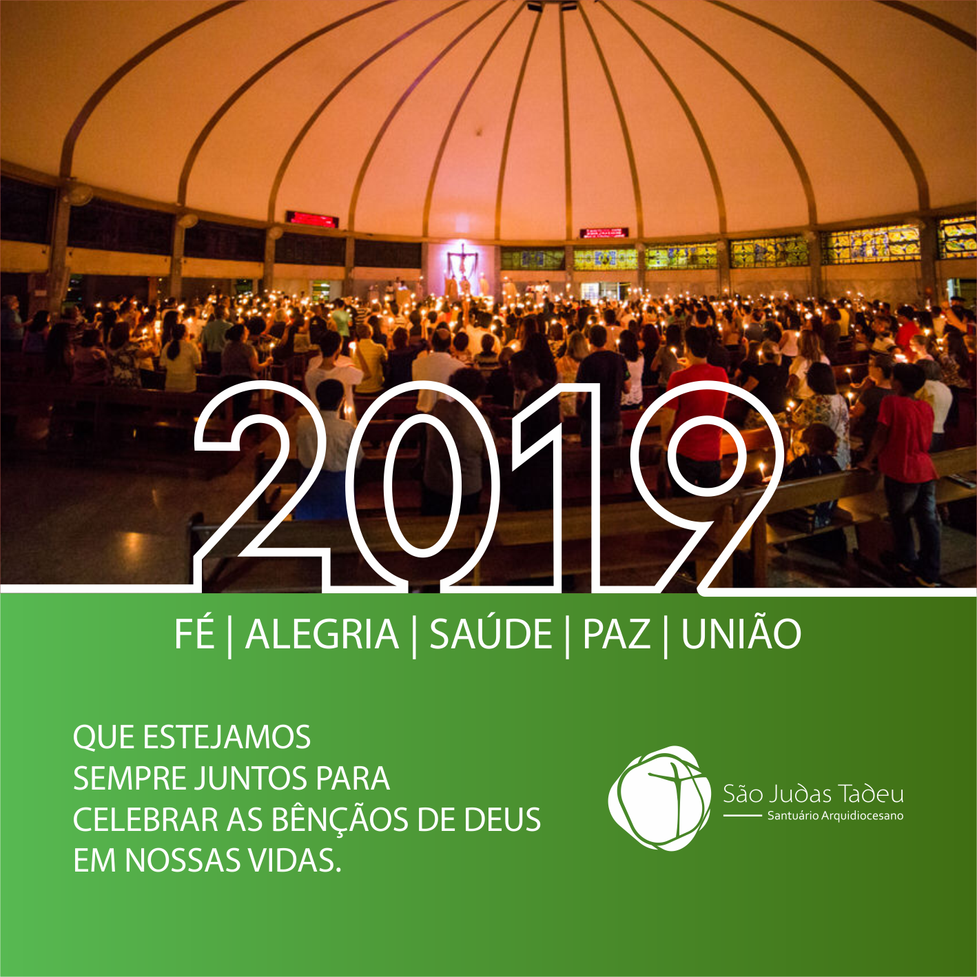 Um santo e abencoado 2019