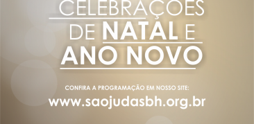 Natal do Senhor e Ano Novo têm programação especial no Santuário