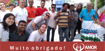 Movimento ‘Amor’ realiza Visita Missionária e leva amor e solidariedade a irmãos de rua