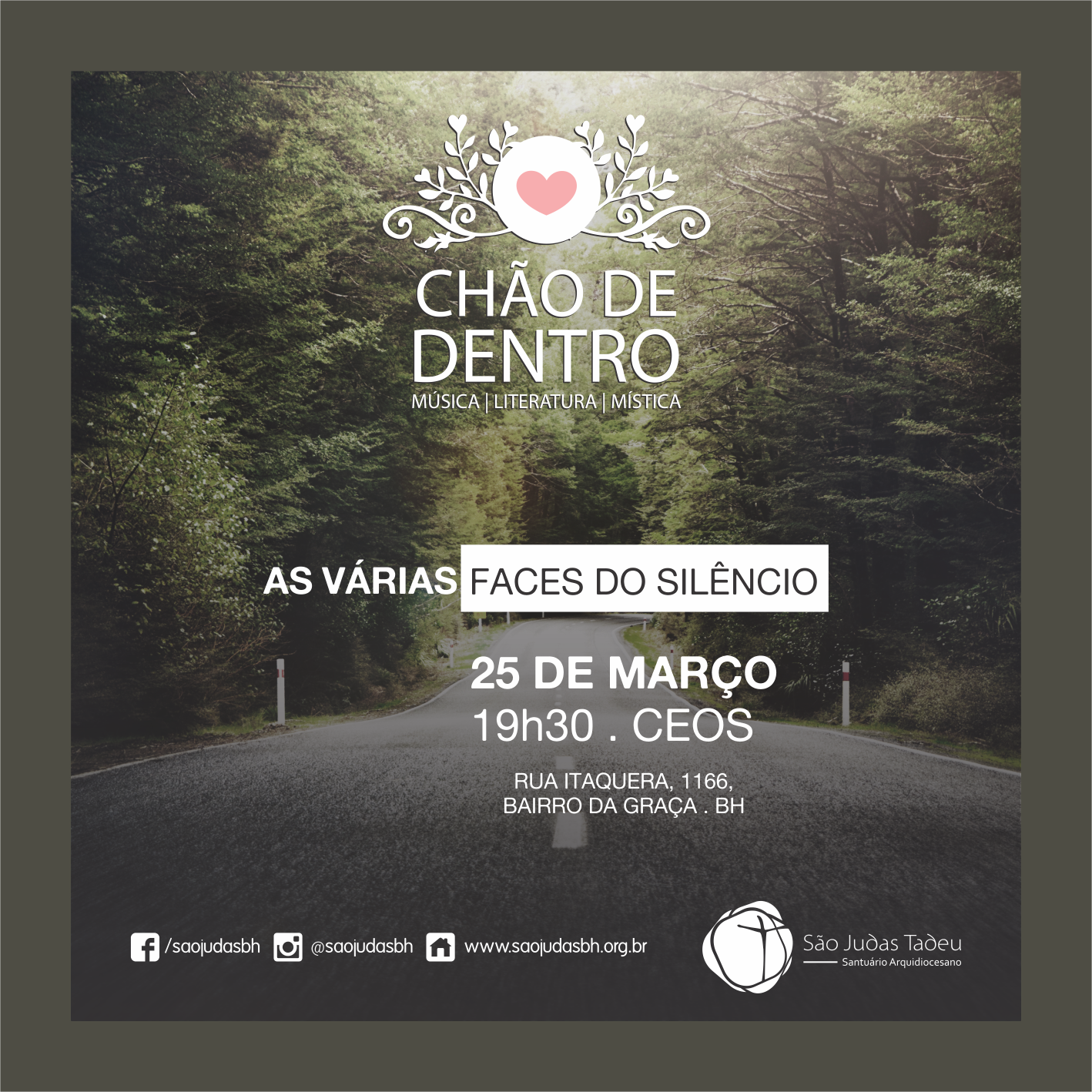 Projeto Chão de Dentro medita sobre as várias faces do silêncio