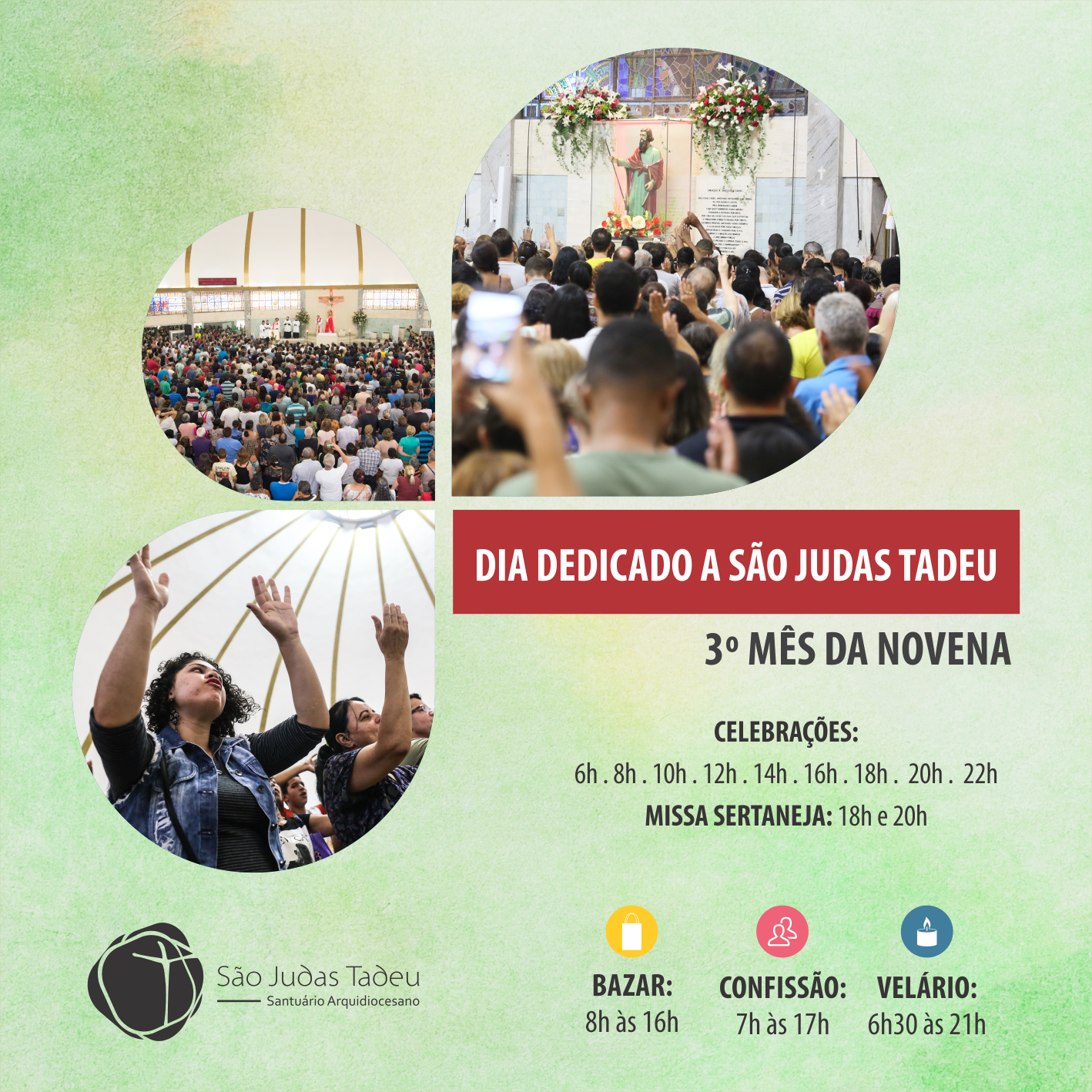 Novena de São Judas Tadeu: participe deste terceiro mês