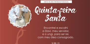 Quinta-feira Santa recorda a instituição da Eucaristia e do Sacerdócio